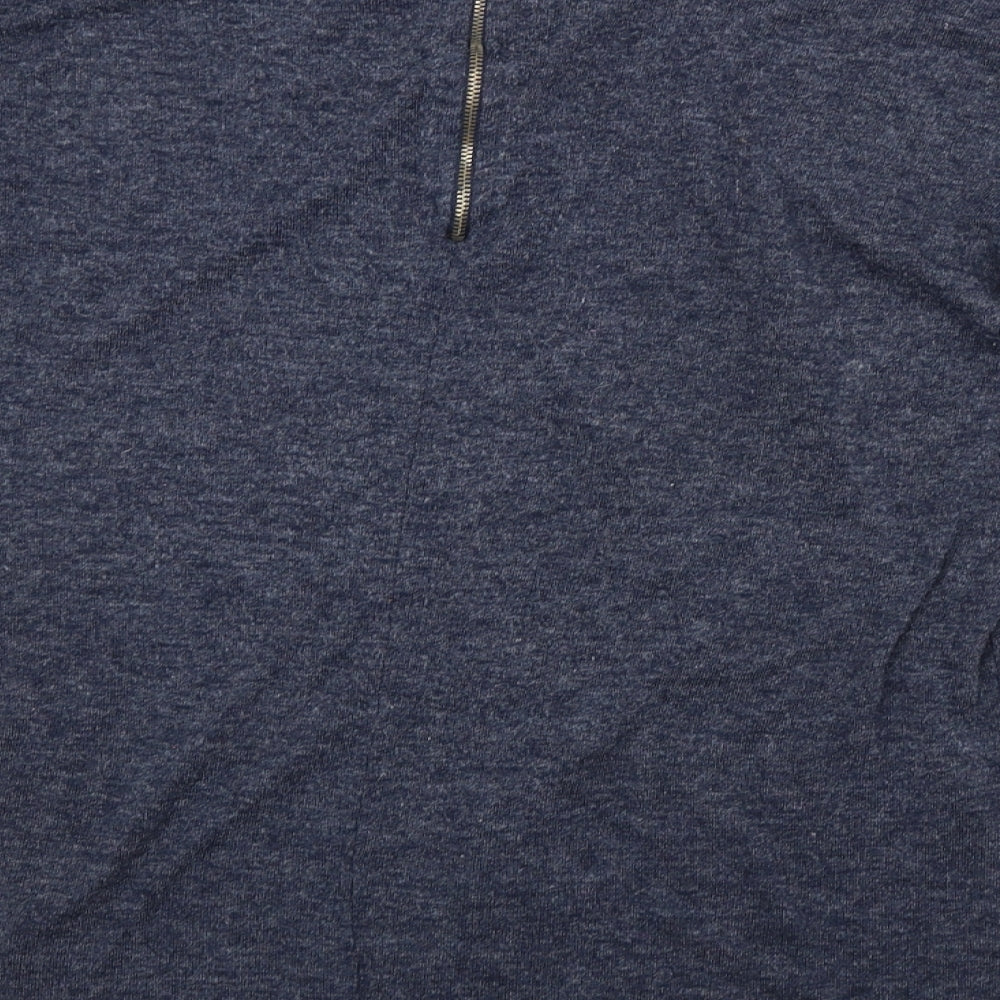 Atmosphere Womens Blue Basic T-Shirt Size 6