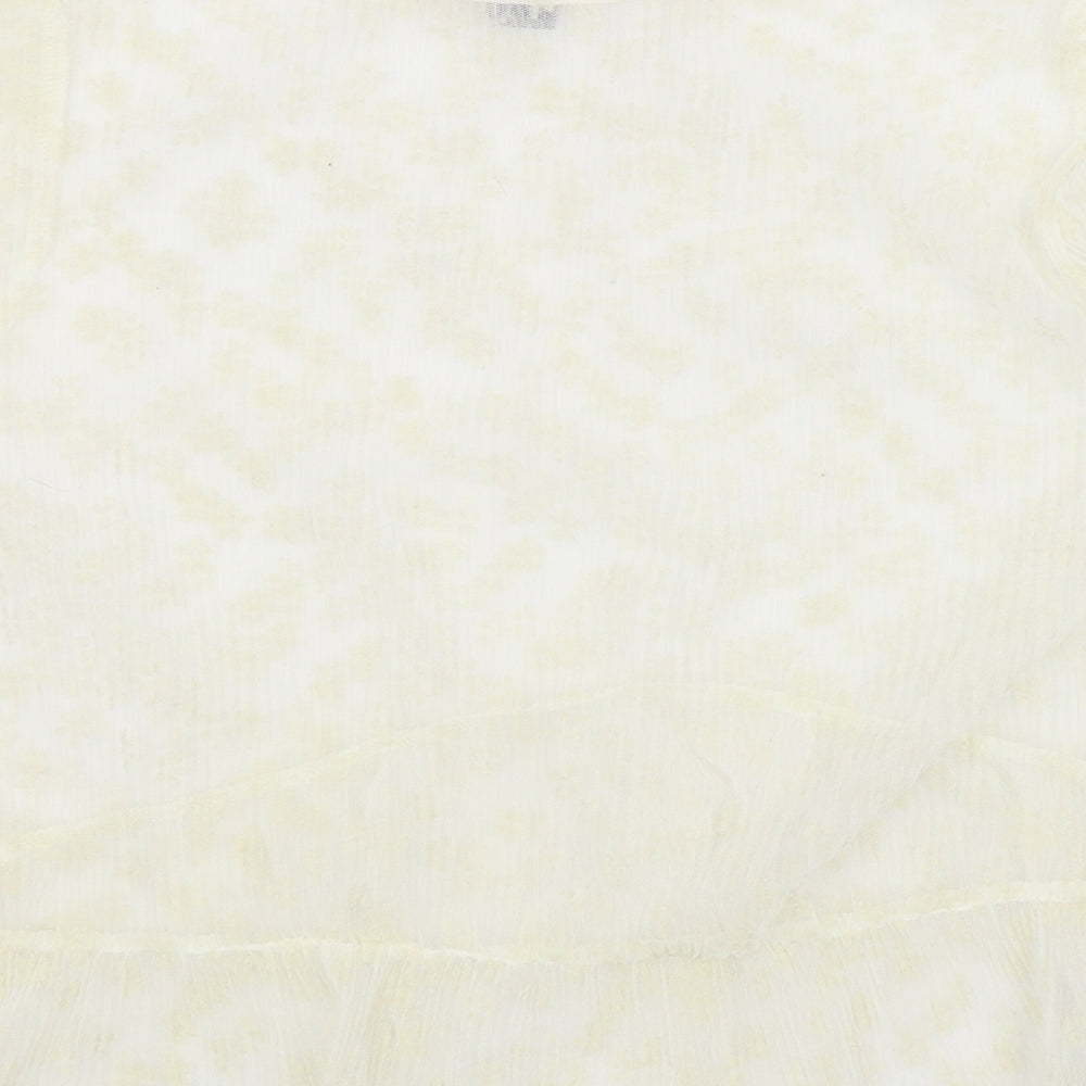 Primark Womens White Basic Blouse Size 10