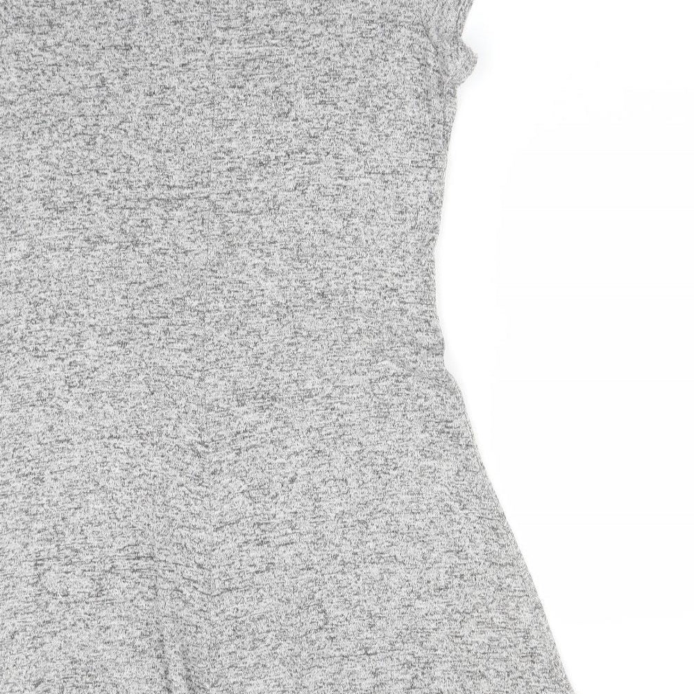 George Womens Grey A-Line Size 10