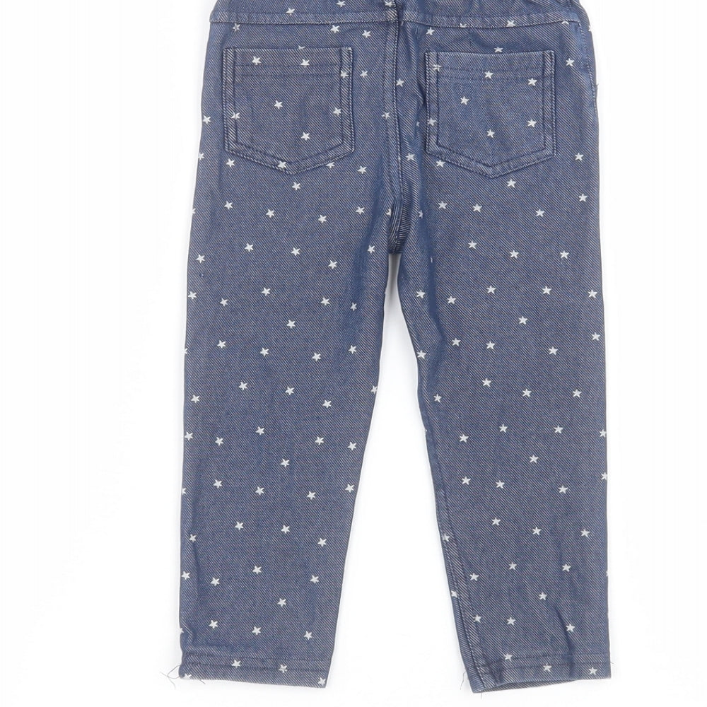 Mini Club Baby Blue Polka Dot Sweatpants Trousers Size 12-18 Months