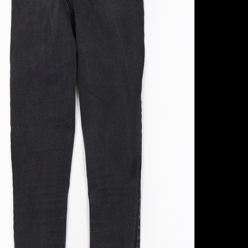 Denim Co Womens Grey Skinny Jeans Size 12 L26 in
