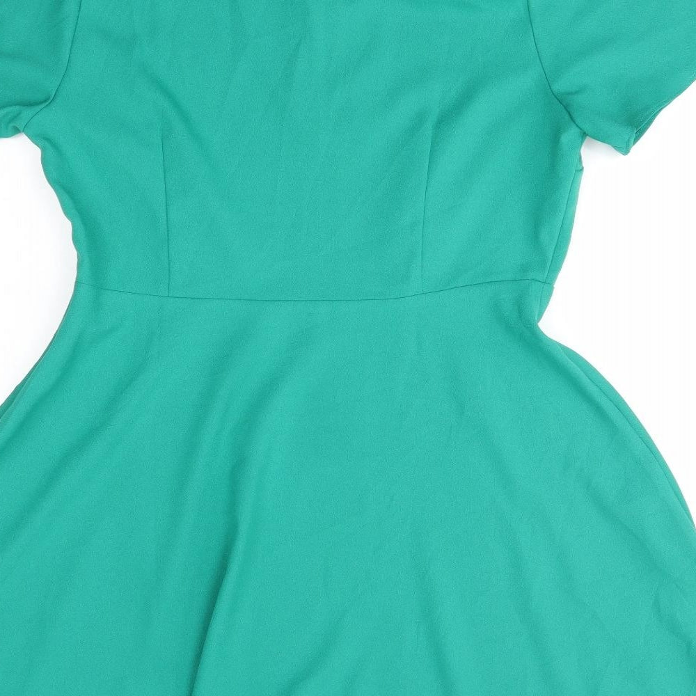 Very Womens Green A-Line Size 14