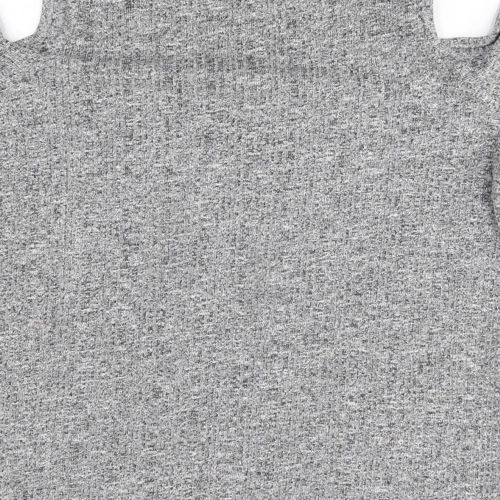 Marks & Spencer Womens Grey Pullover Jumper Size 16