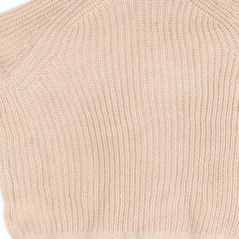 H&M Womens Pink Pullover Jumper Size S