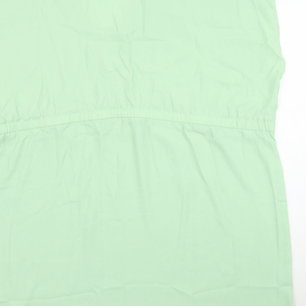 Cupshe Womens Green Basic Blouse Size M