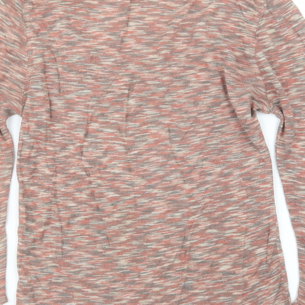 Topshop Womens Red Pullover Jumper Size 10