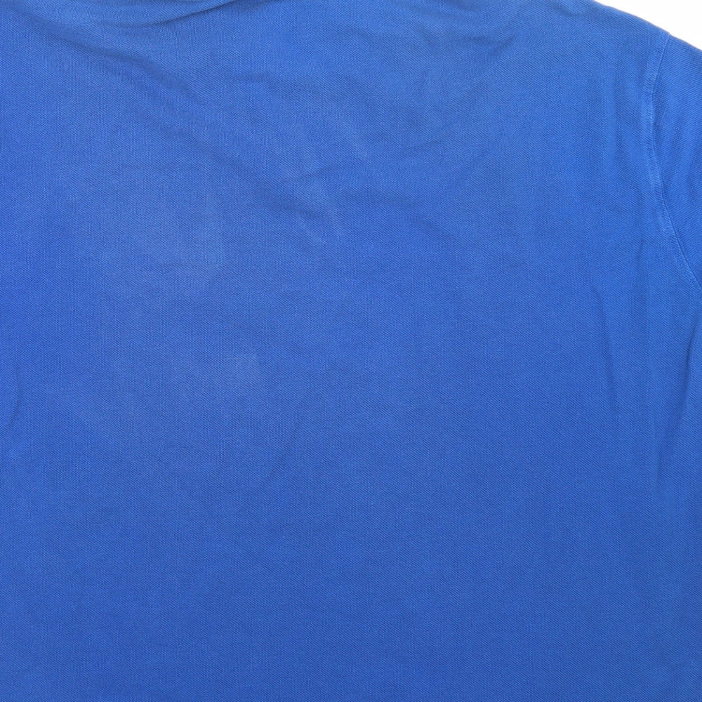 Money Mens Blue Polo Size XL