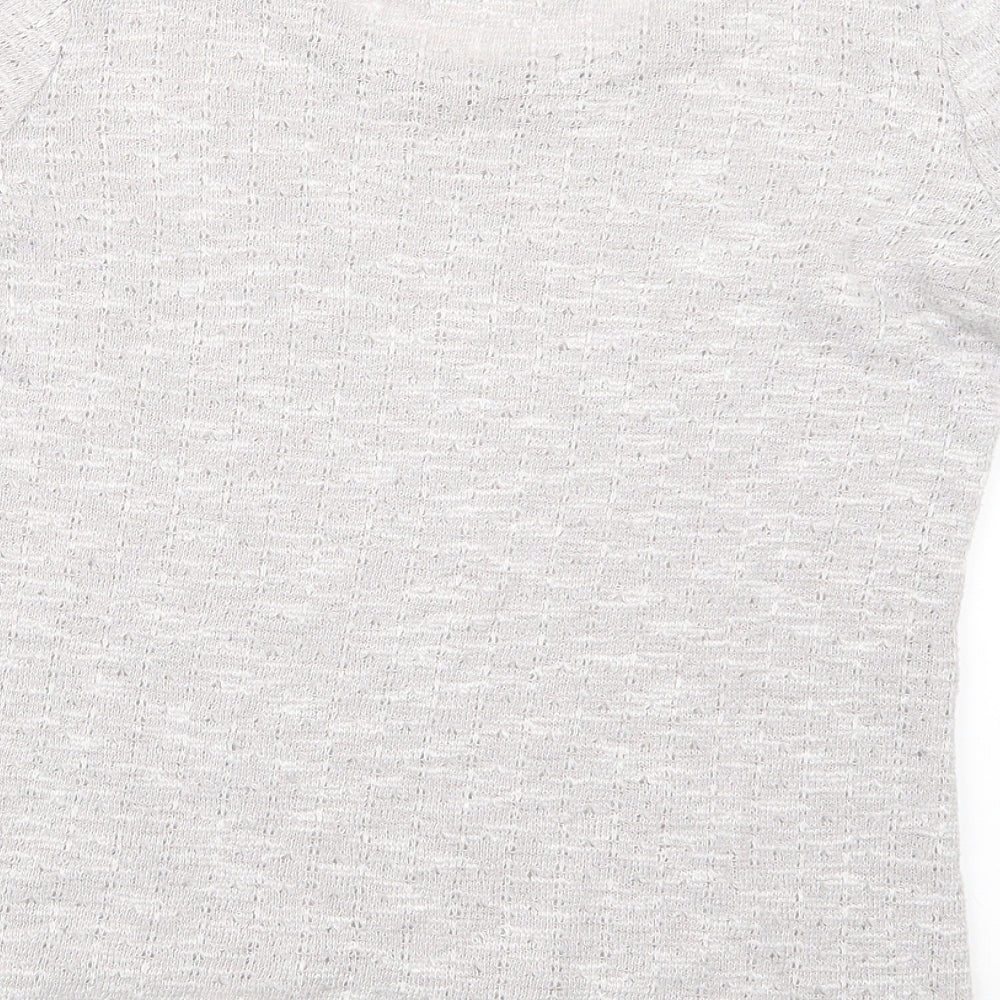 New Look Womens Grey Pullover Jumper Size 14