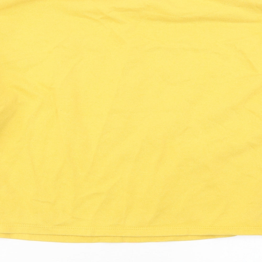 Divided by H&M Womens Yellow Pullover Jumper Size S
