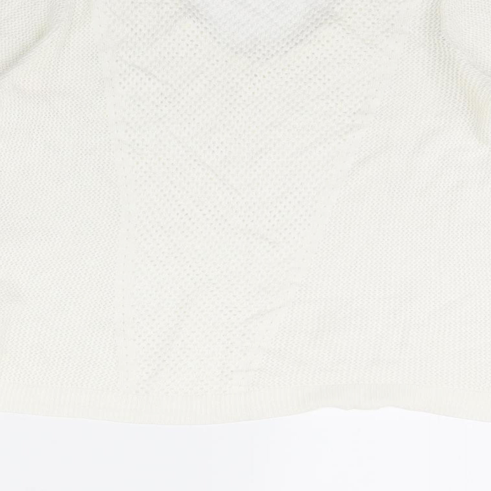 Marks & Spencer Womens White Pullover Jumper Size 10
