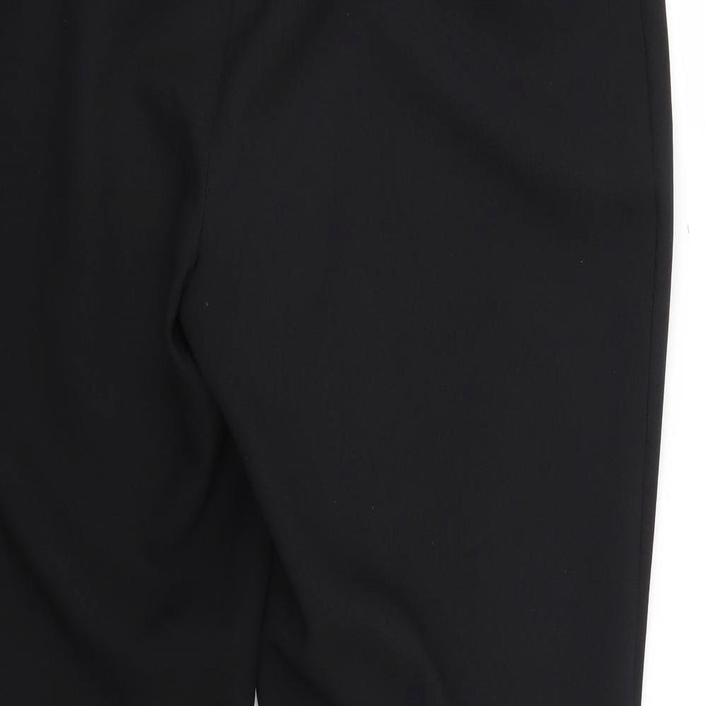 evie Womens Black Trousers Size 16 L26 in