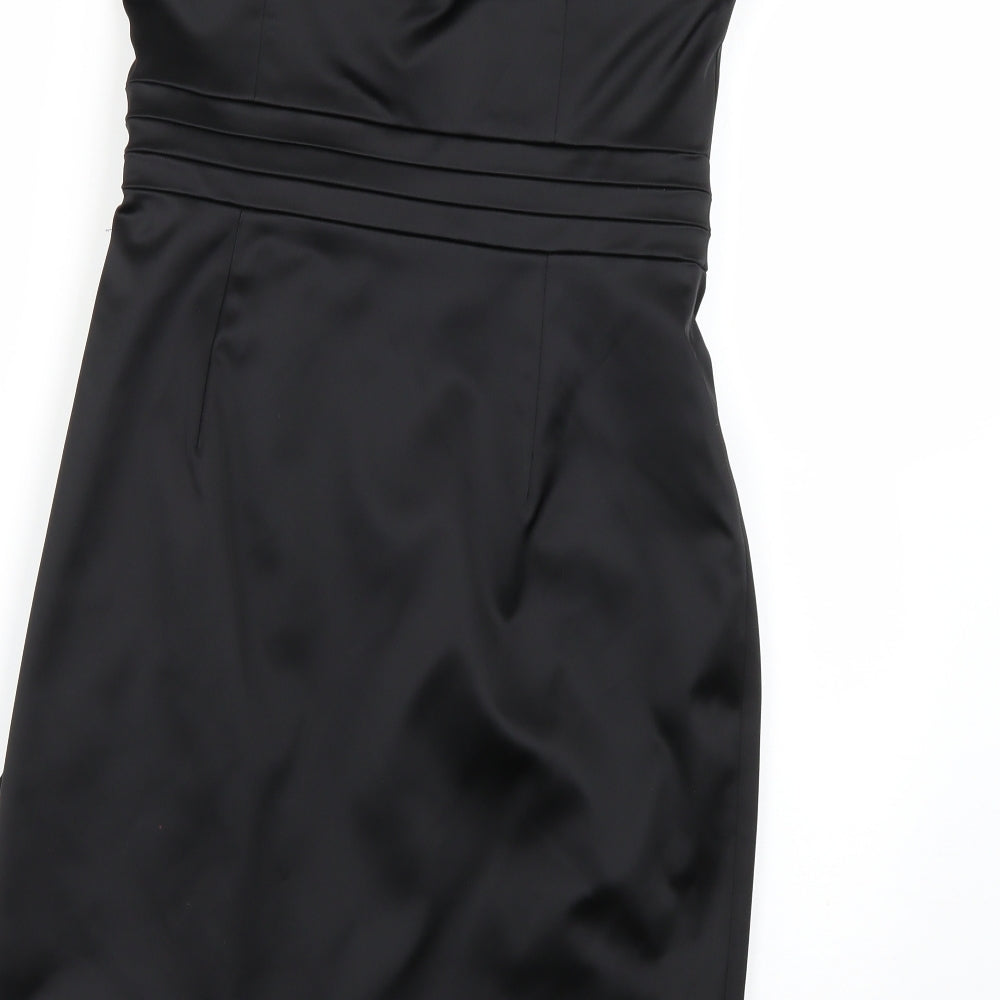 Coast Womens Black Bodycon Size 12