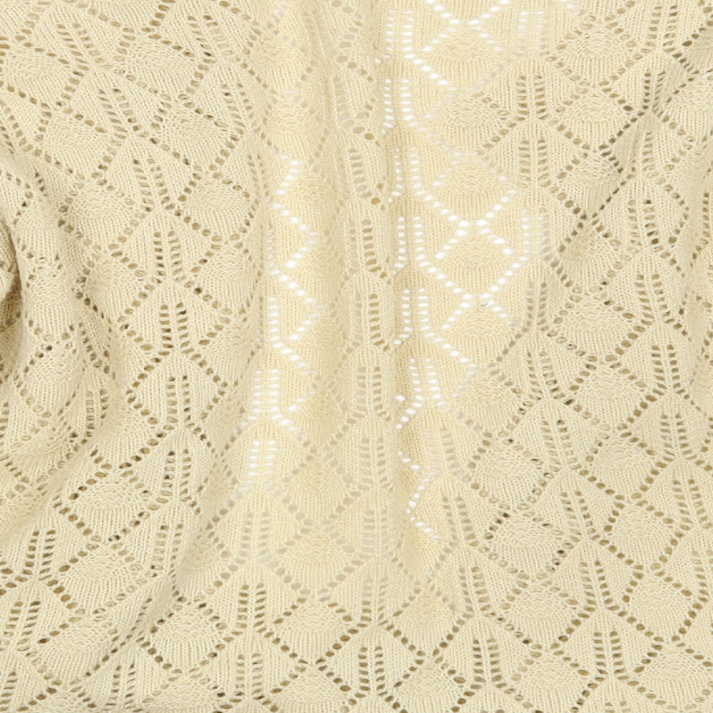Bonmarché Womens Beige Cardigan Jumper Size L