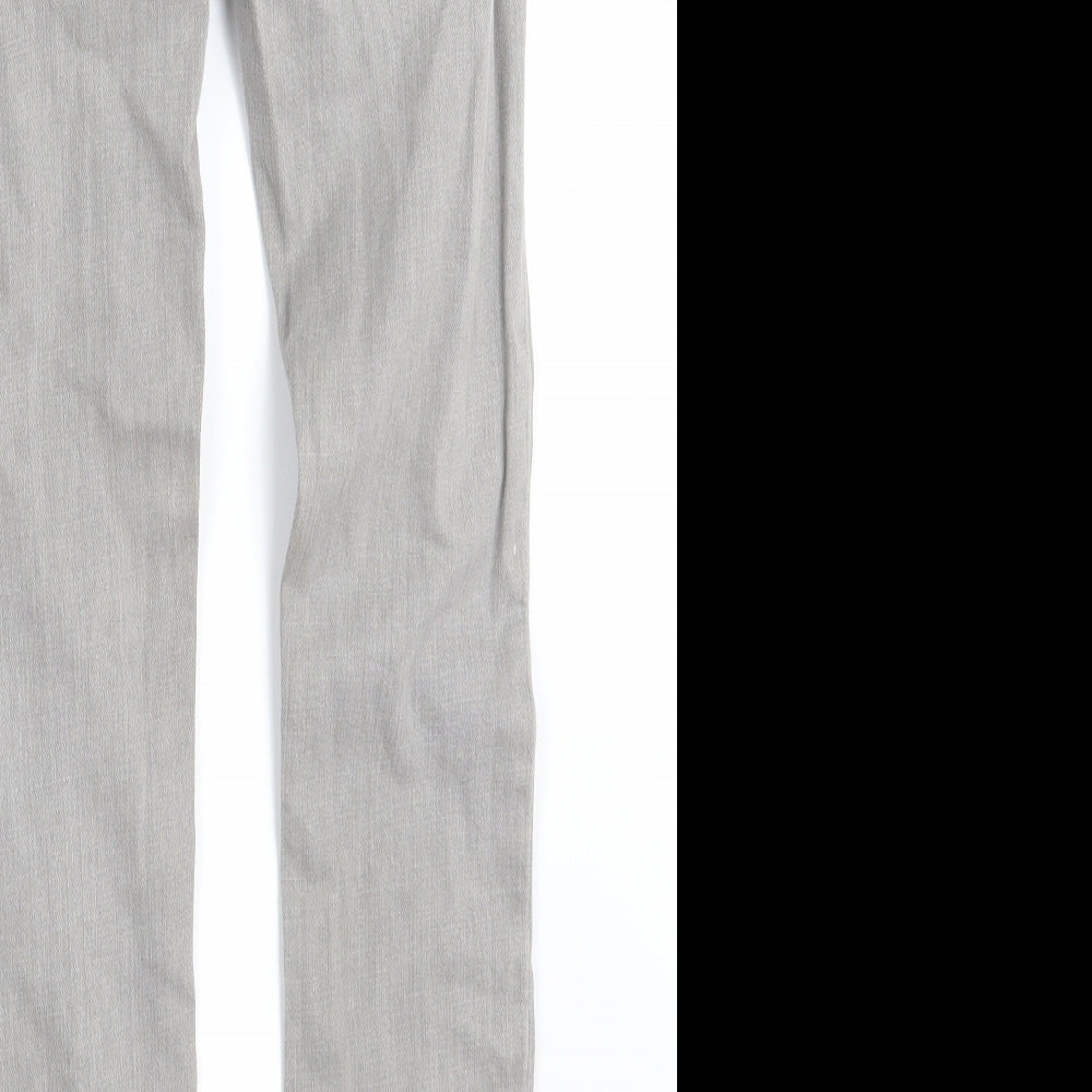 Topshop Womens Beige Denim Skinny Jeans Size 26 in L31 in