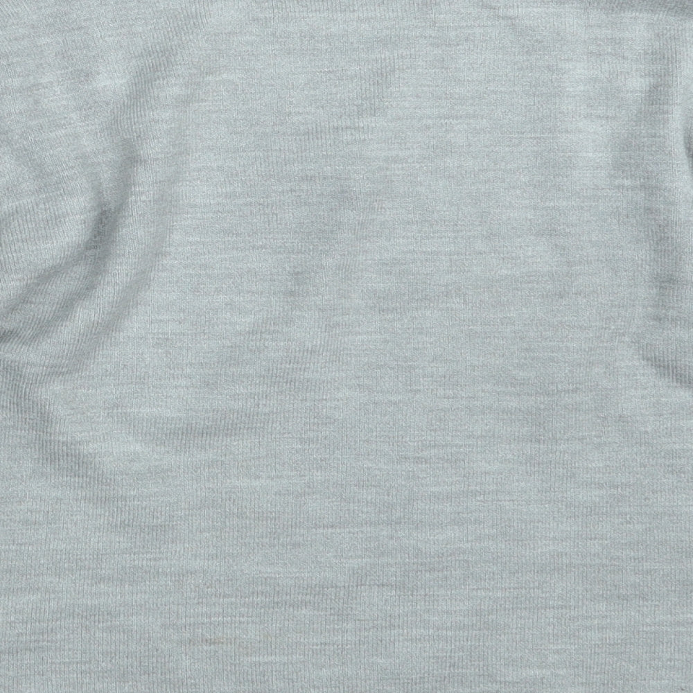 Touch Womens Grey Pullover Jumper Size S