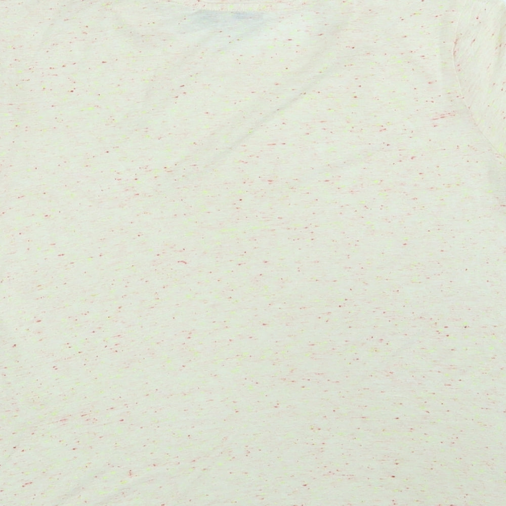 NEXT Womens Pink Polka Dot Basic T-Shirt Size 12