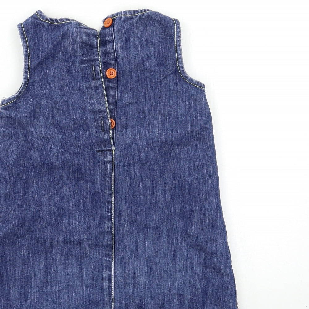 NEXT Girls Blue Denim A-Line Size 2-3 Years