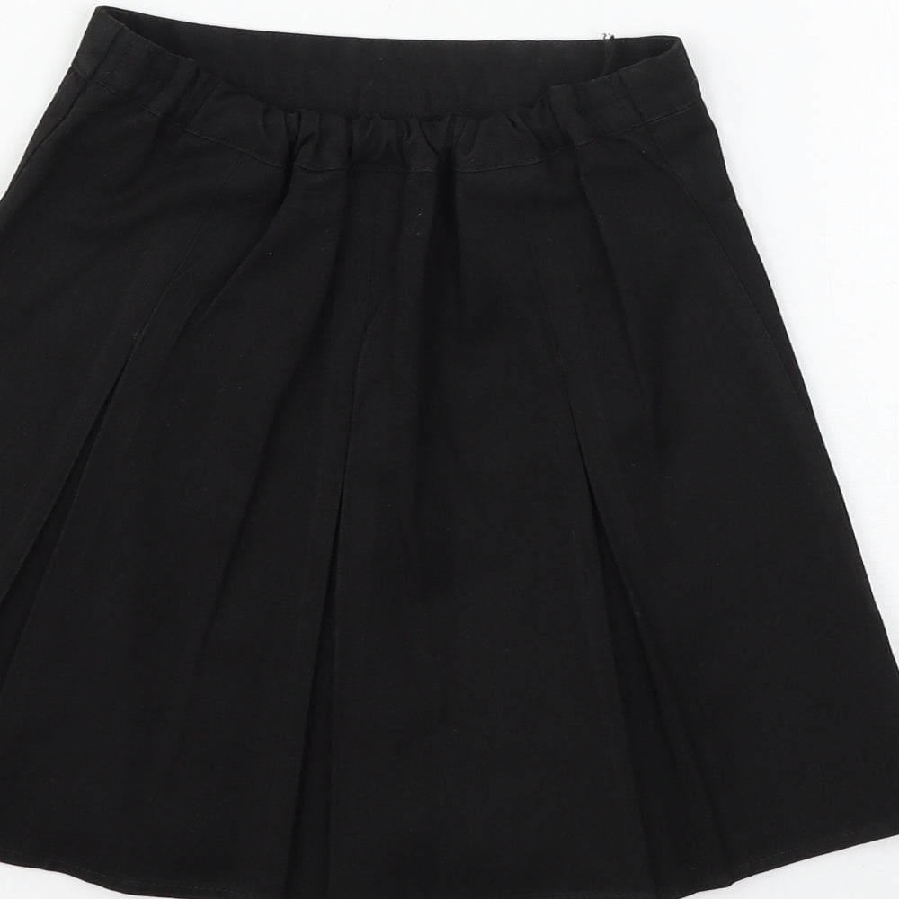 George Girls Black Flare Skirt Size 5-6 Years