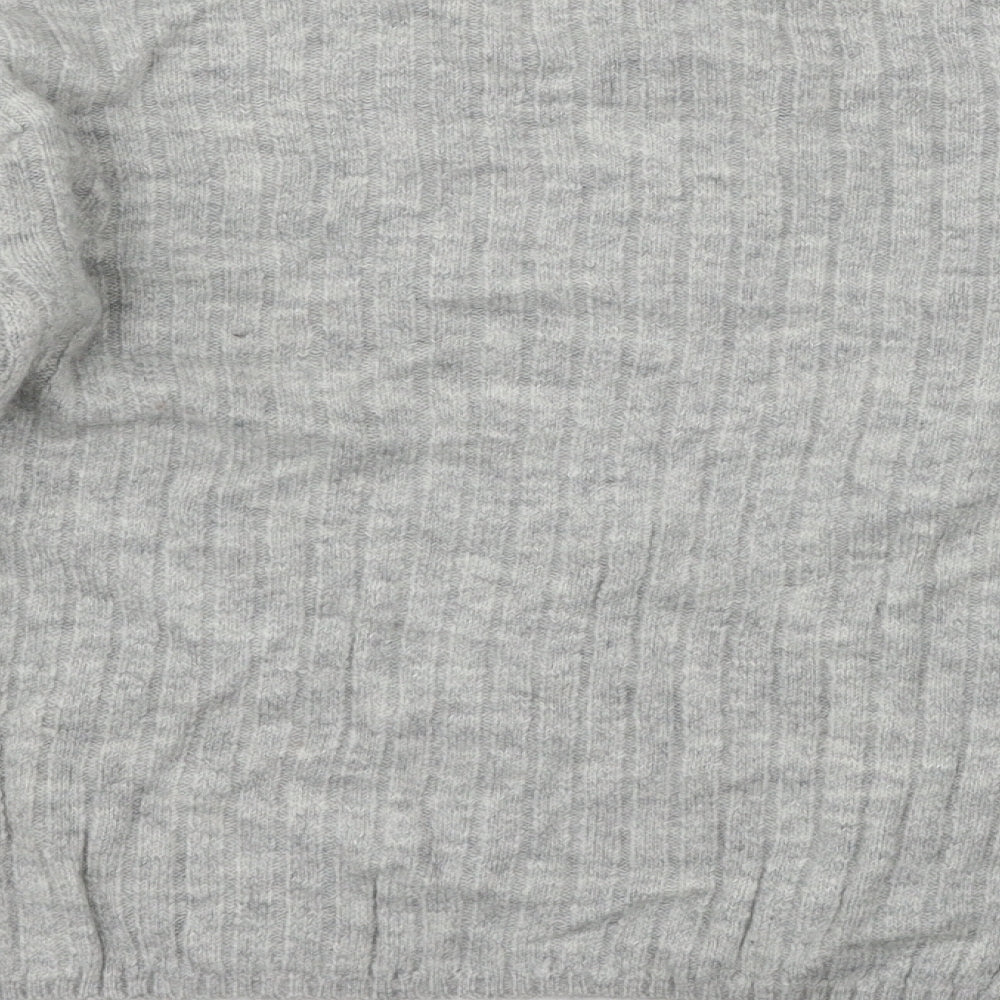 George Womens Grey Knit Pullover Jumper Size M