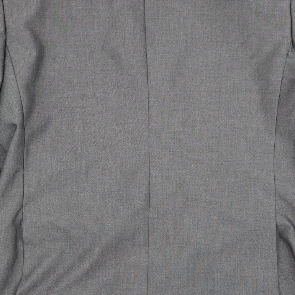 Burtons Menswear Mens Grey Jacket Blazer Size 40