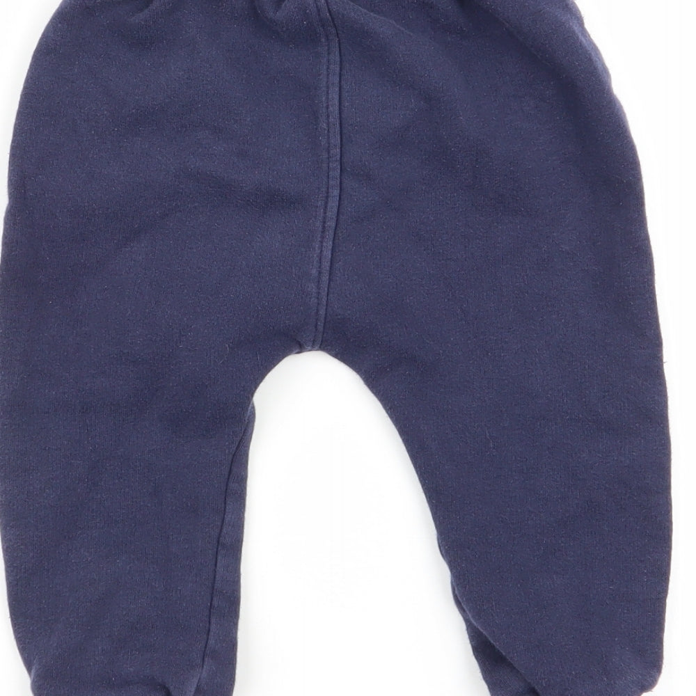 Asda George Baby Blue Jogger Trousers Size 12-18 Months