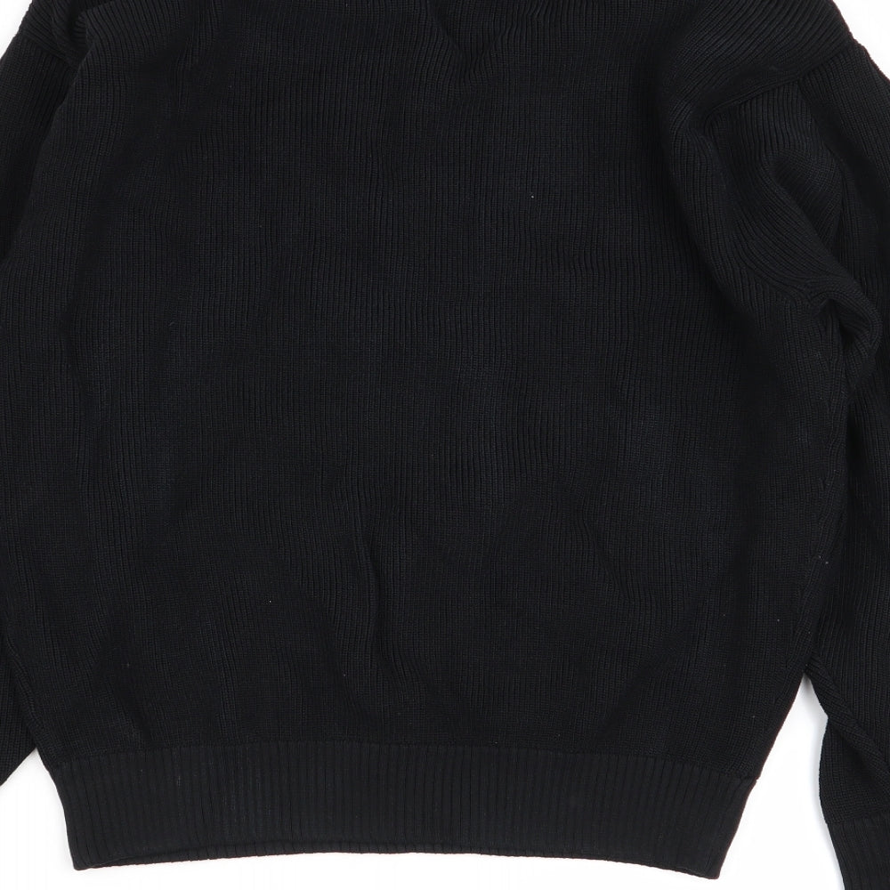 H&M Womens Black Pullover Jumper Size 8