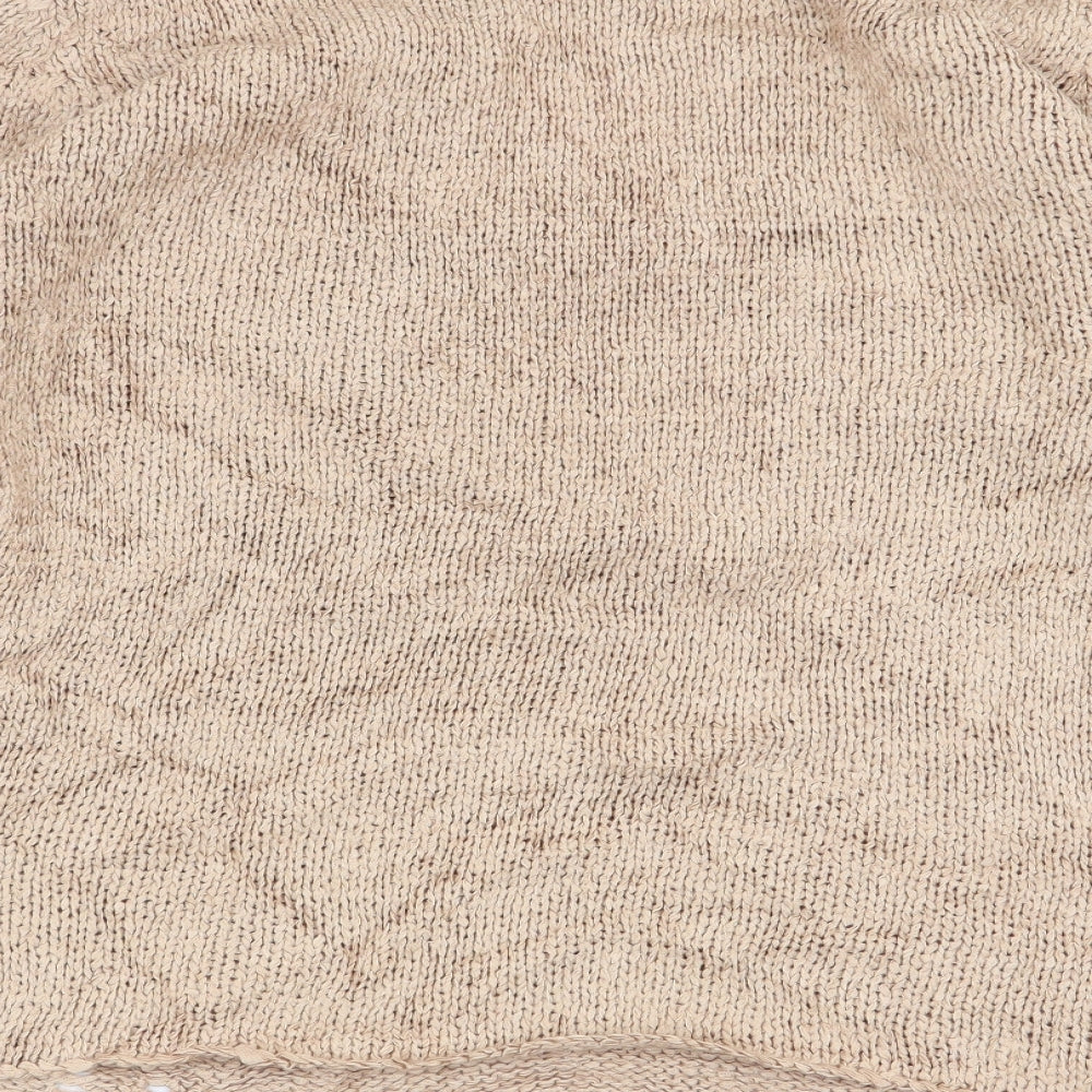 stephen Womens Beige Pullover Jumper Size M - Size M/L