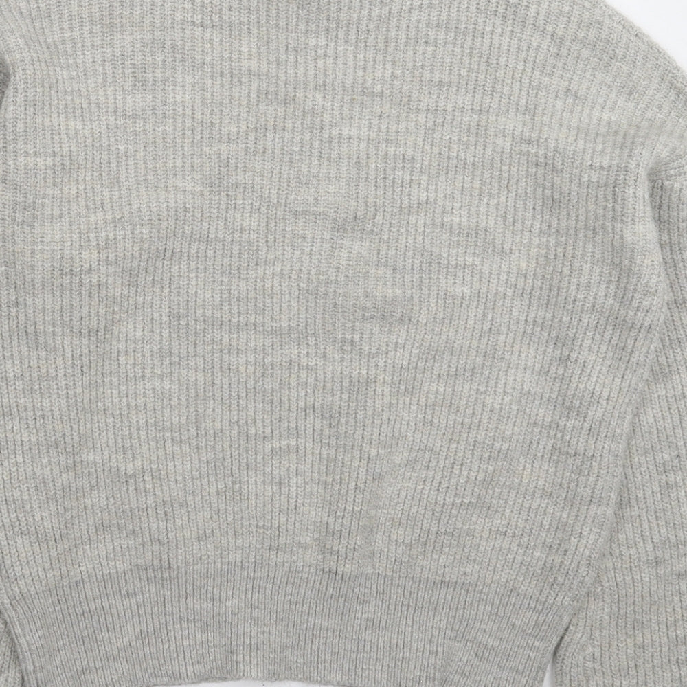 Primark Womens Grey Knit Pullover Jumper Size 12