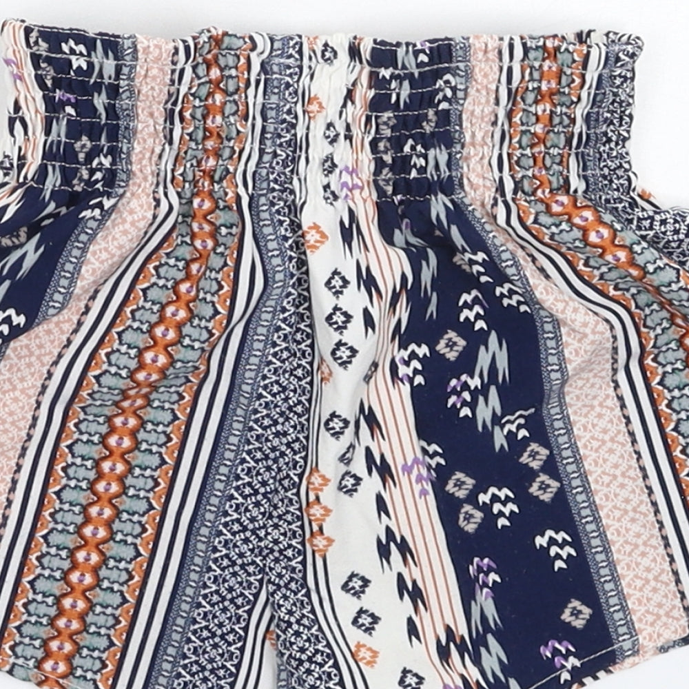 SheIn Girls Multicoloured Hot Pants Shorts Size 7 Years