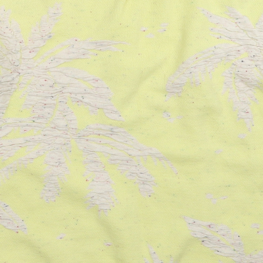Marks & Spencer Womens Yellow Knit Pullover Jumper Size 12