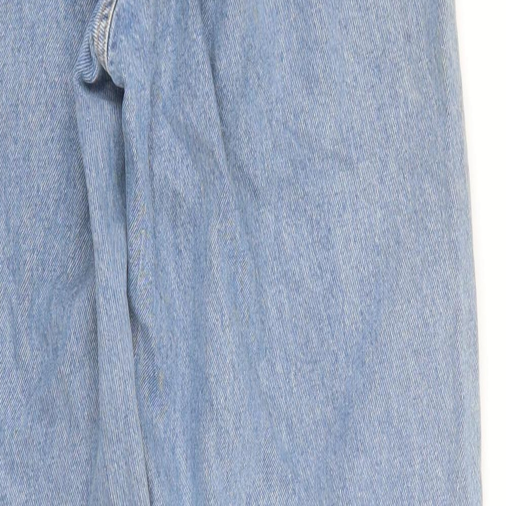 COLLUSION Mens Blue Denim Straight Jeans Size 26 L31 in