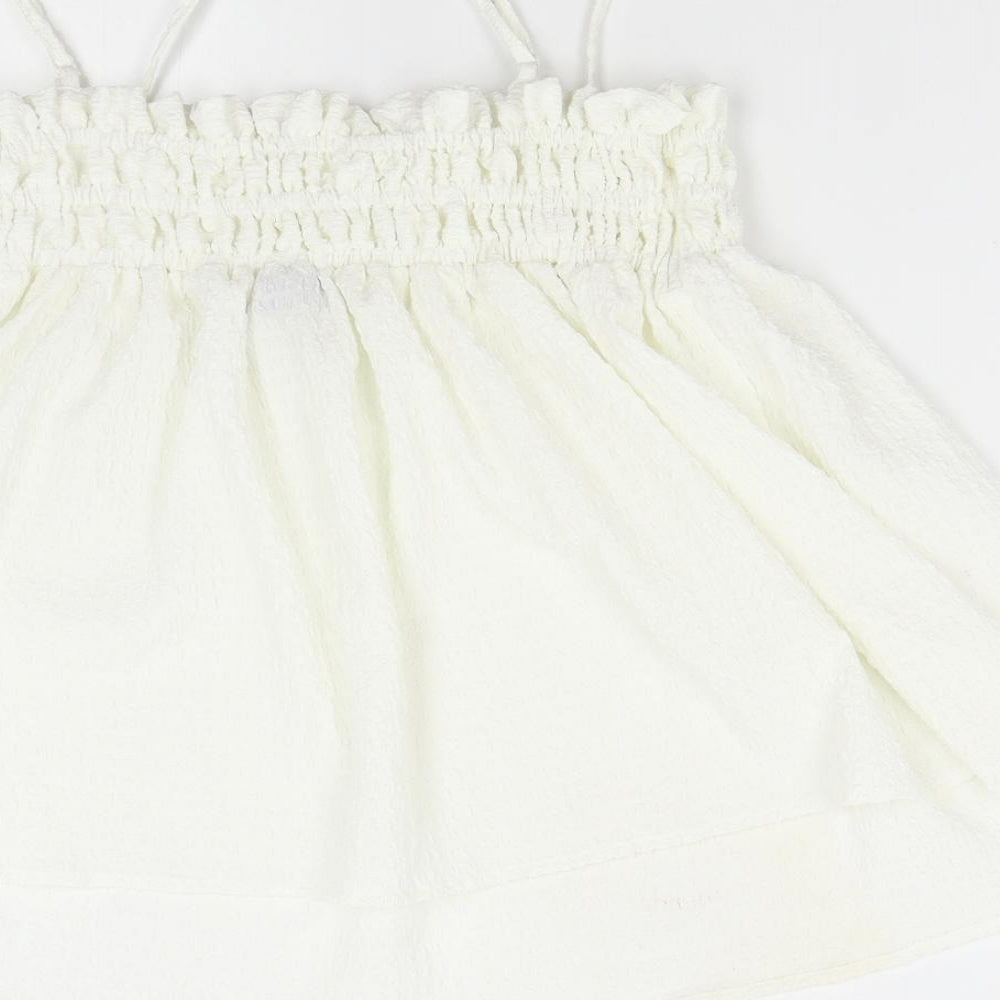 ASOS Womens Ivory Basic Tank Size 14