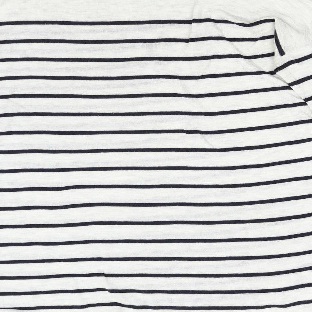 H&M Womens Multicoloured Striped Knit Pullover Jumper Size M