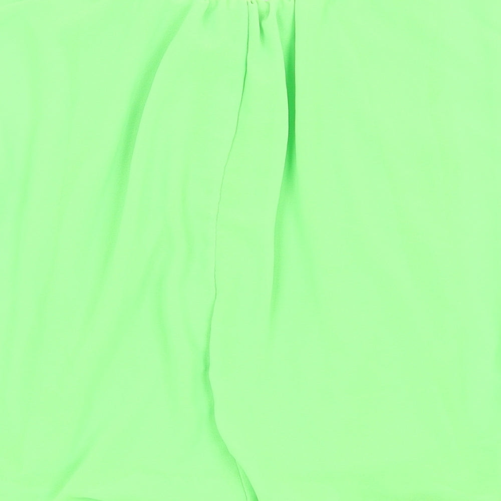 Preworn Womens Green Basic Blouse Size S