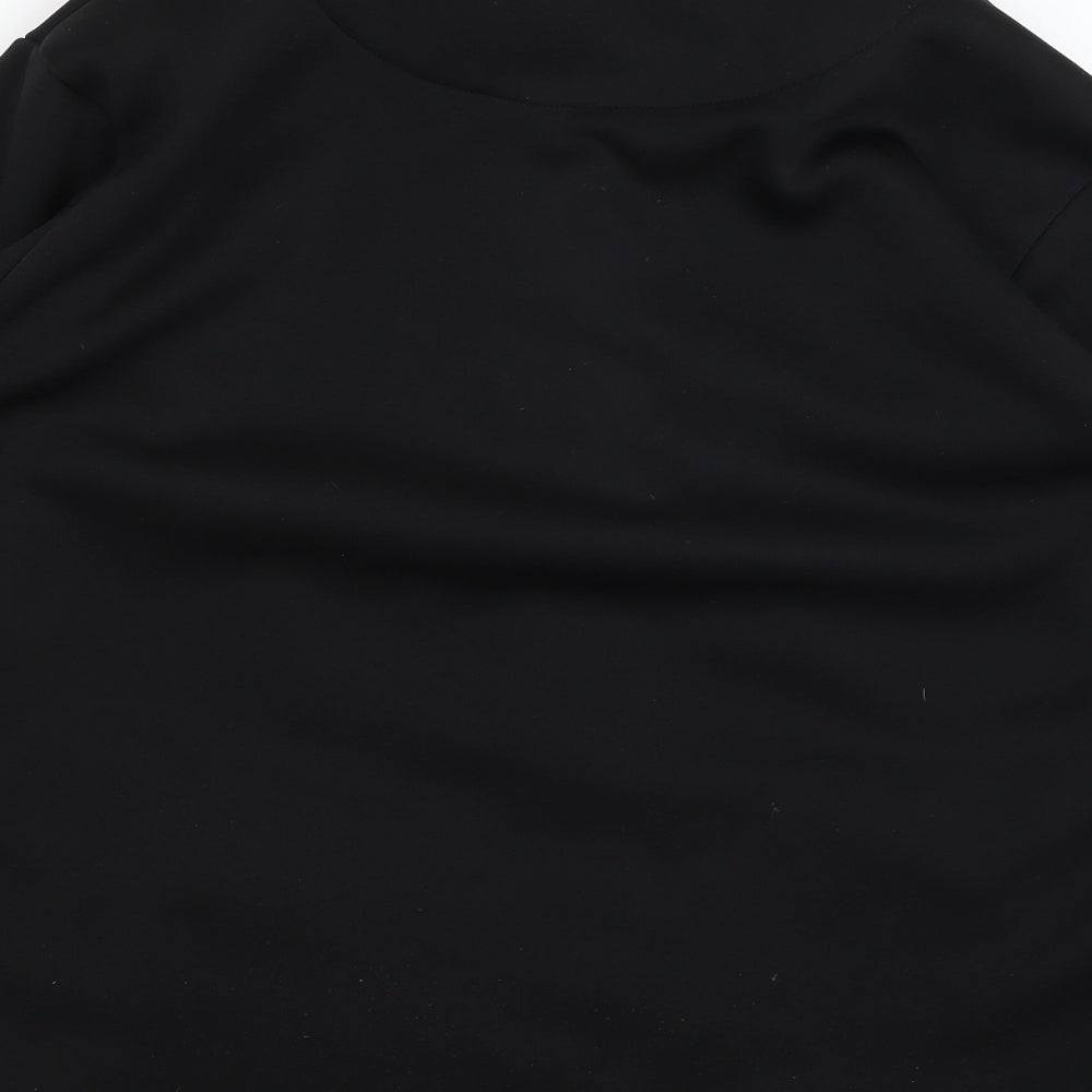 Alexandra Mens Black Full Zip Jumper Size XL