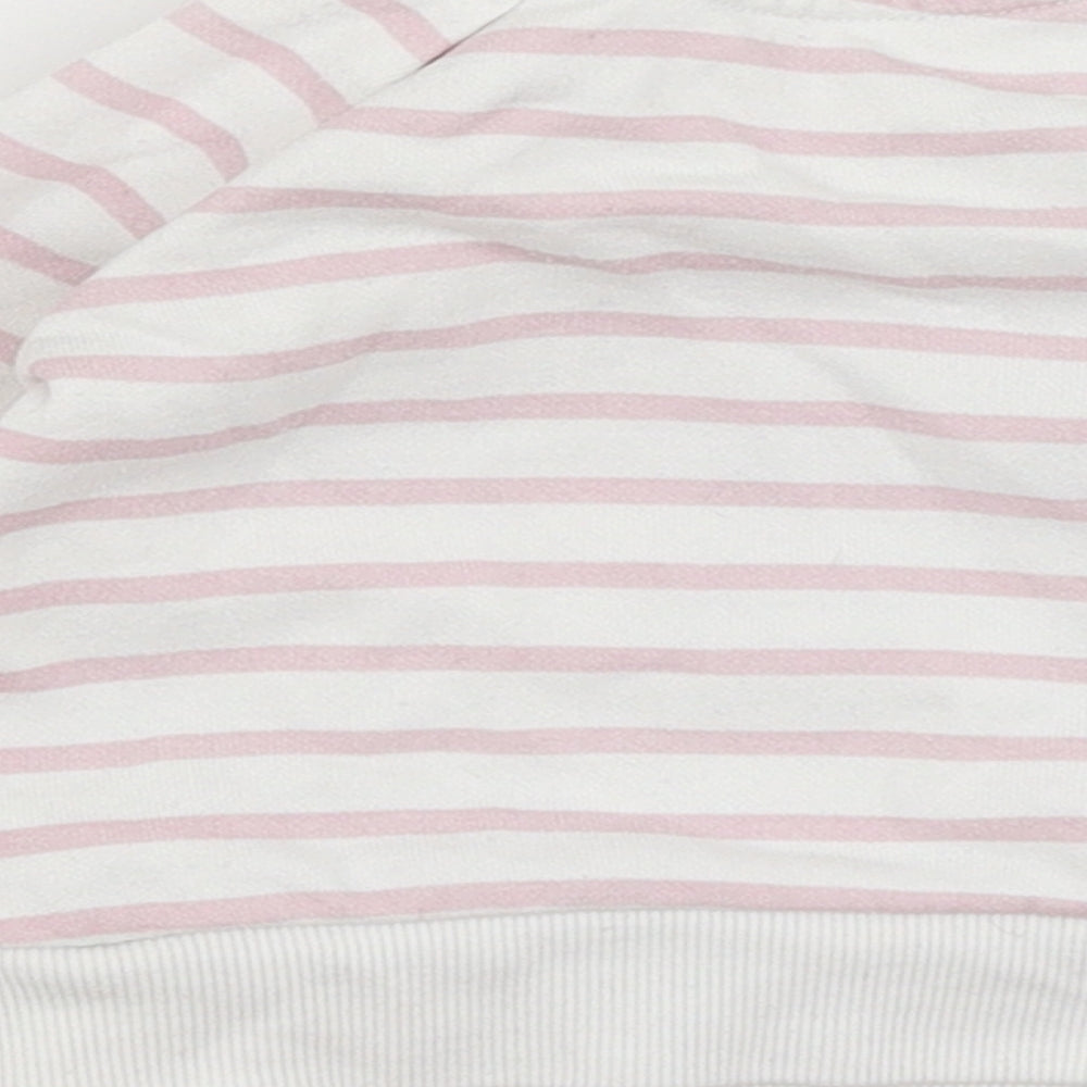 Primark Baby White Striped Pullover Jumper Size 3-6 Months - You Make Me Smile