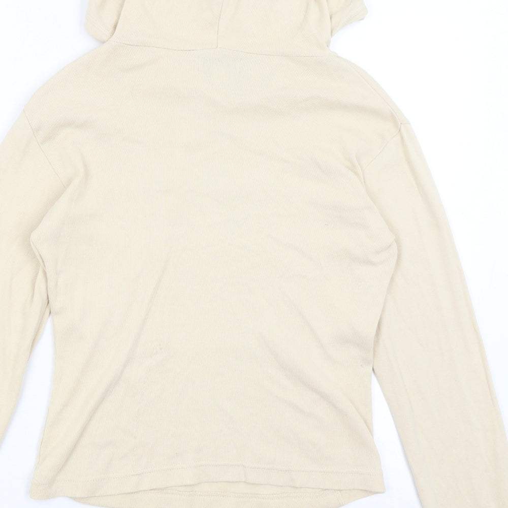 Ozone Womens Beige Pullover Hoodie Size S