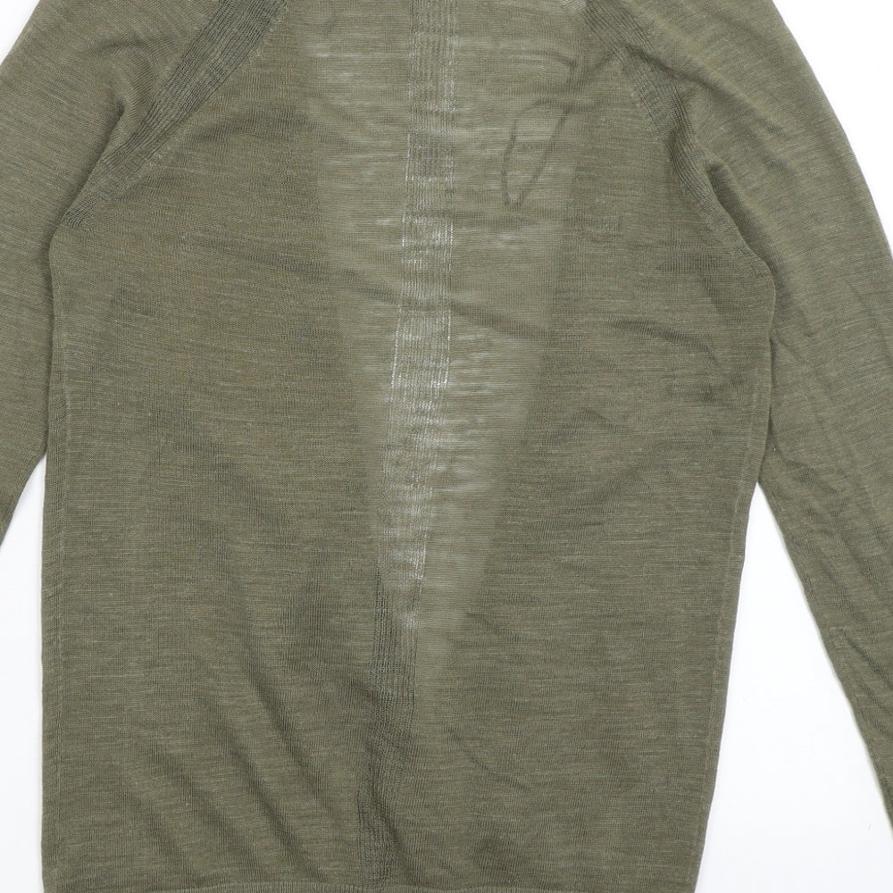 NEXT Womens Green Shrug Jumper Size 8