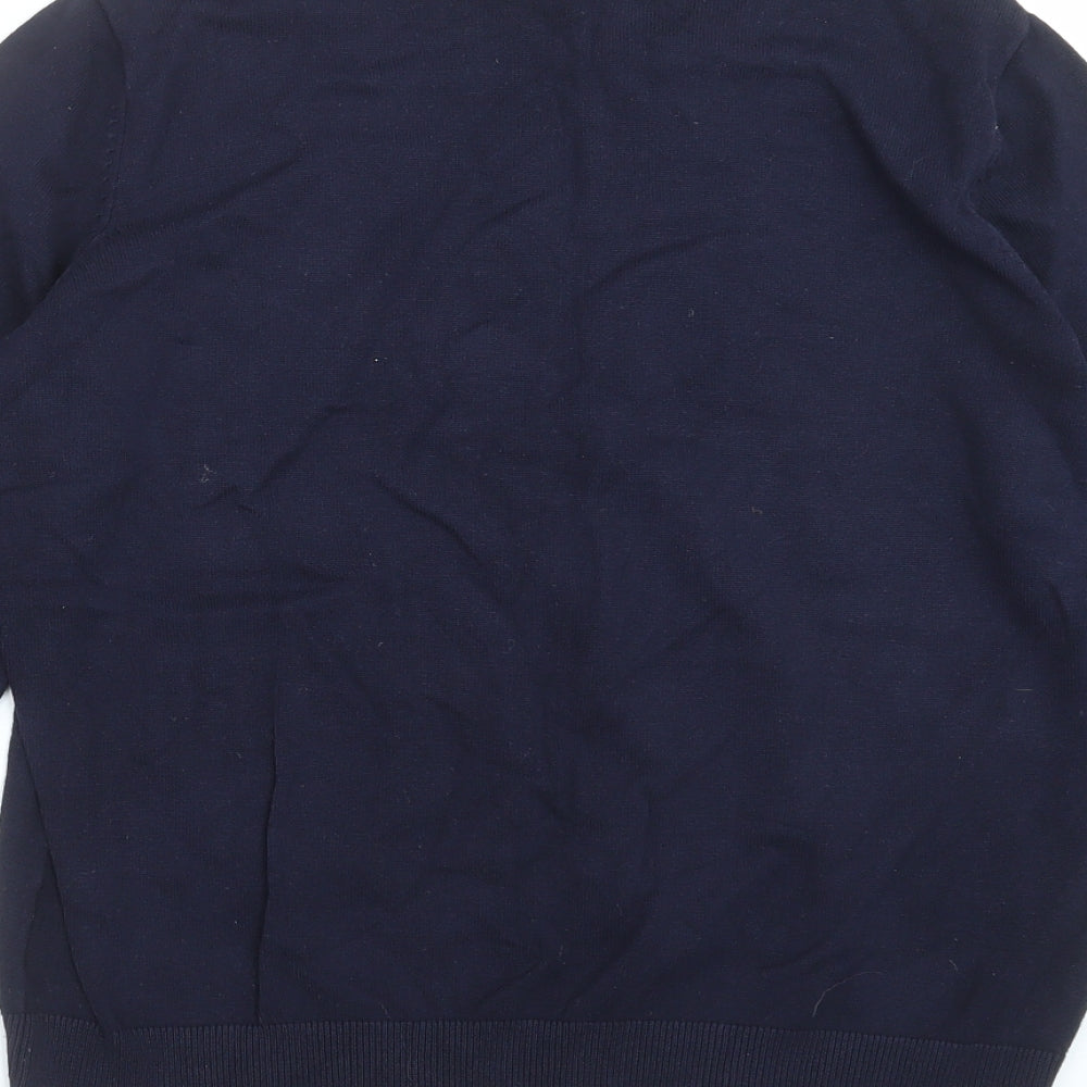 H&M Womens Blue Knit Pullover Jumper Size M