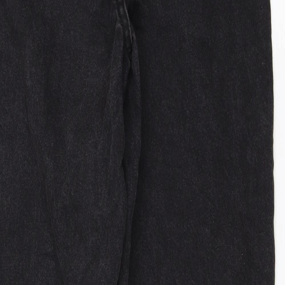 Denim Womens Black Straight Jeans Size 12 L28 in