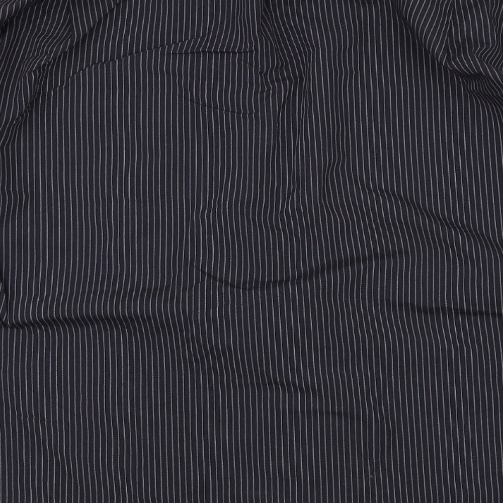 Cedarwood State Mens Black Button-Up Size 16
