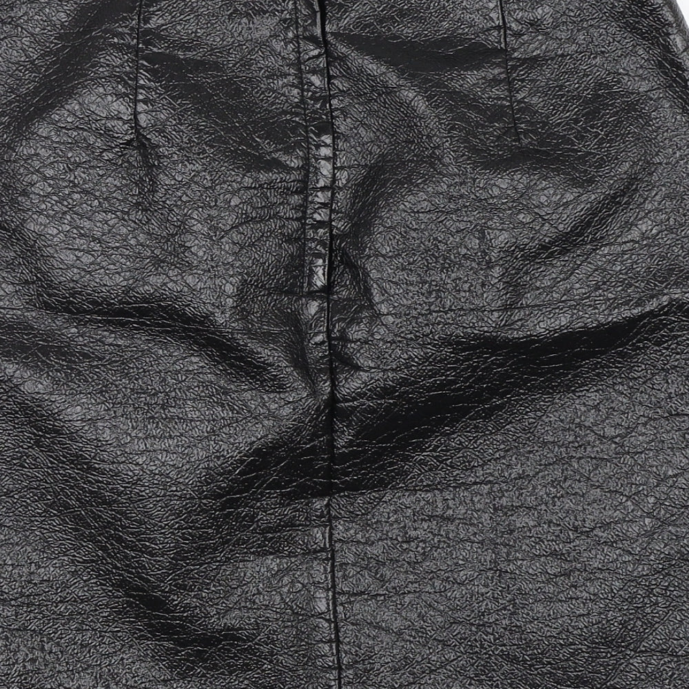 H&M Womens Black Mini Skirt Size 8