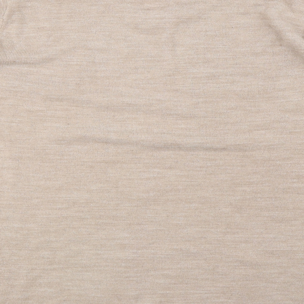 Classic Womens Brown Pullover Jumper Size 16