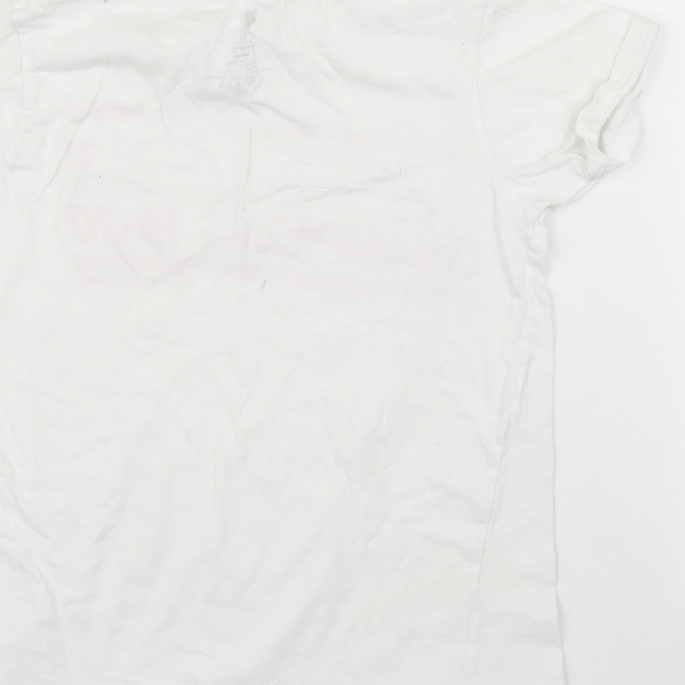 LCF Boys White Basic T-Shirt Size 9 Years - LIVERPOOL FC