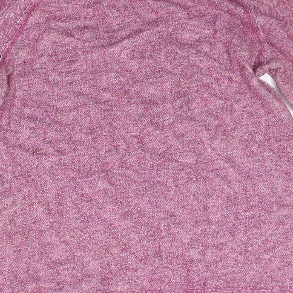 Caslon Womens Purple Pullover Jumper Size M