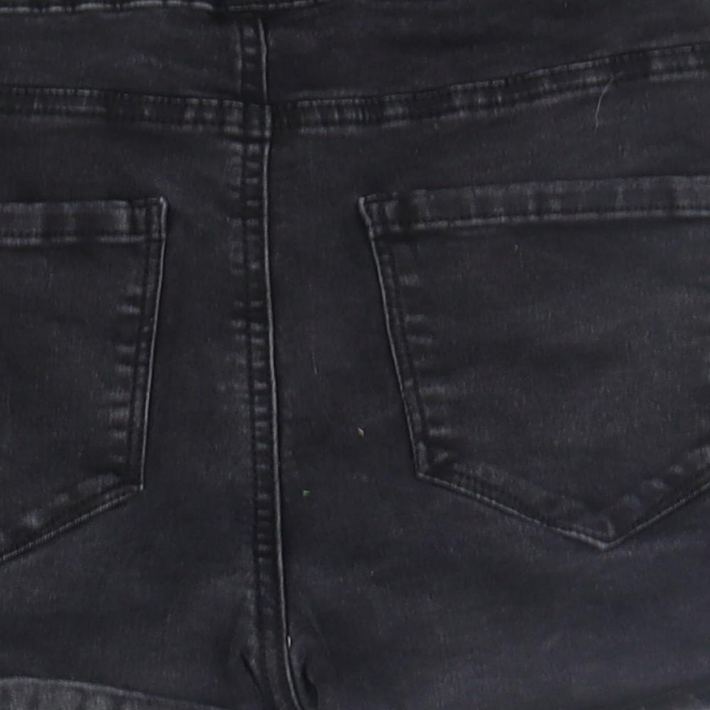 Denim CO Womens Grey Cut-Off Shorts Size 10