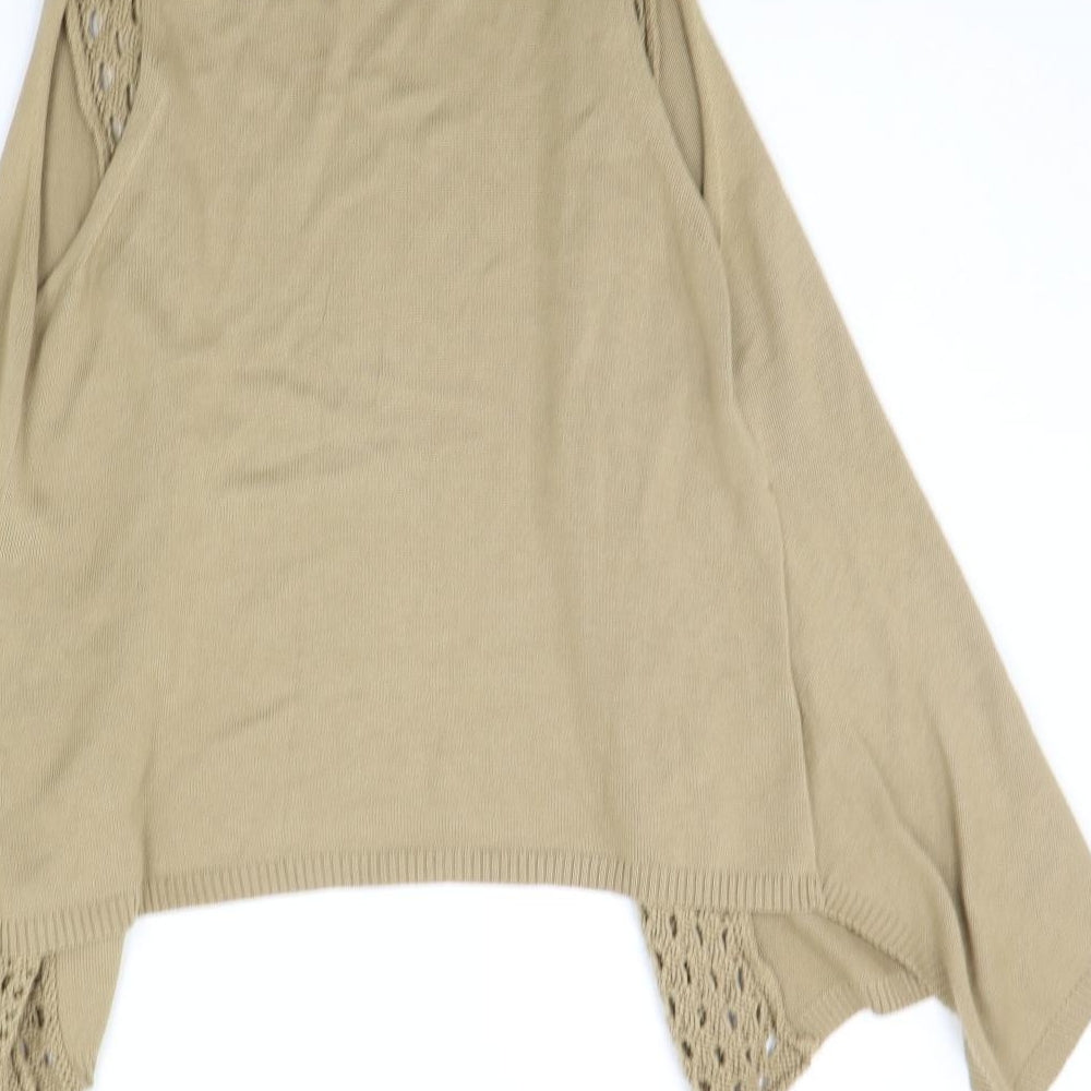 George Womens Beige Cardigan Jumper Size 10