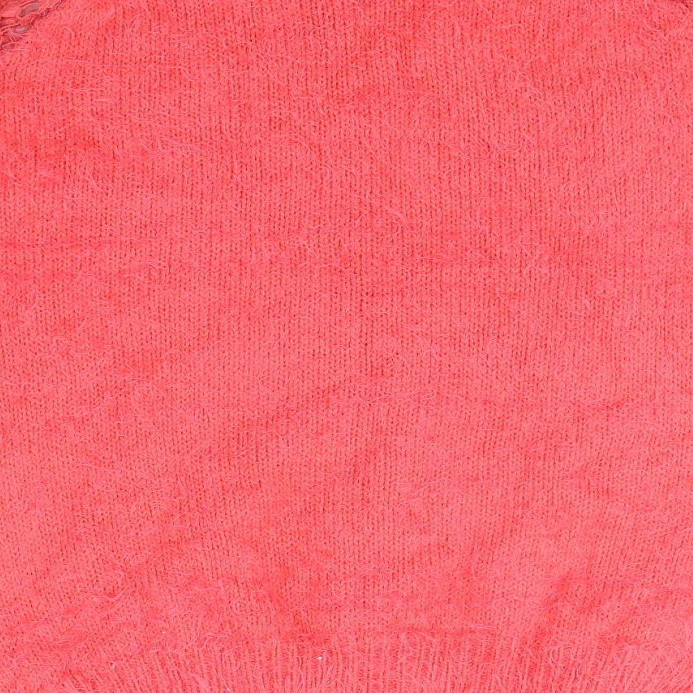 Jasmine Womens Pink Pullover Jumper Size M