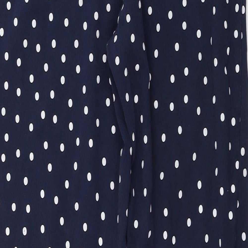 NEXT Womens Blue Polka Dot Jegging Leggings Size XS L25 in