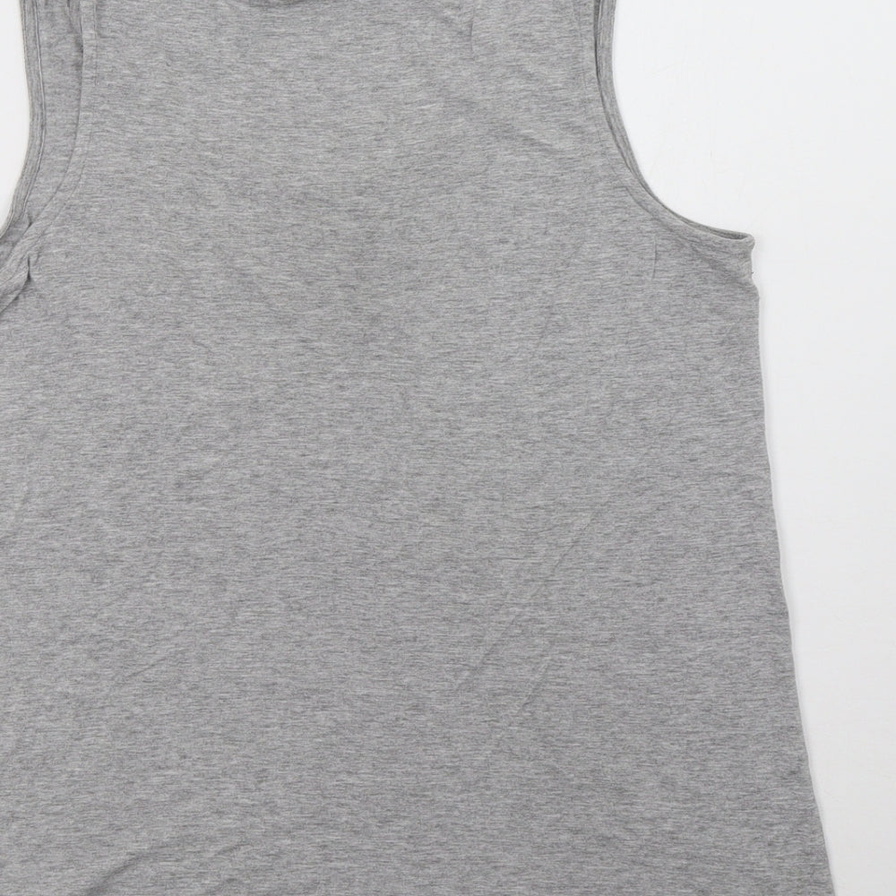 Marks & Spencer Womens Grey Basic Tank Size 10